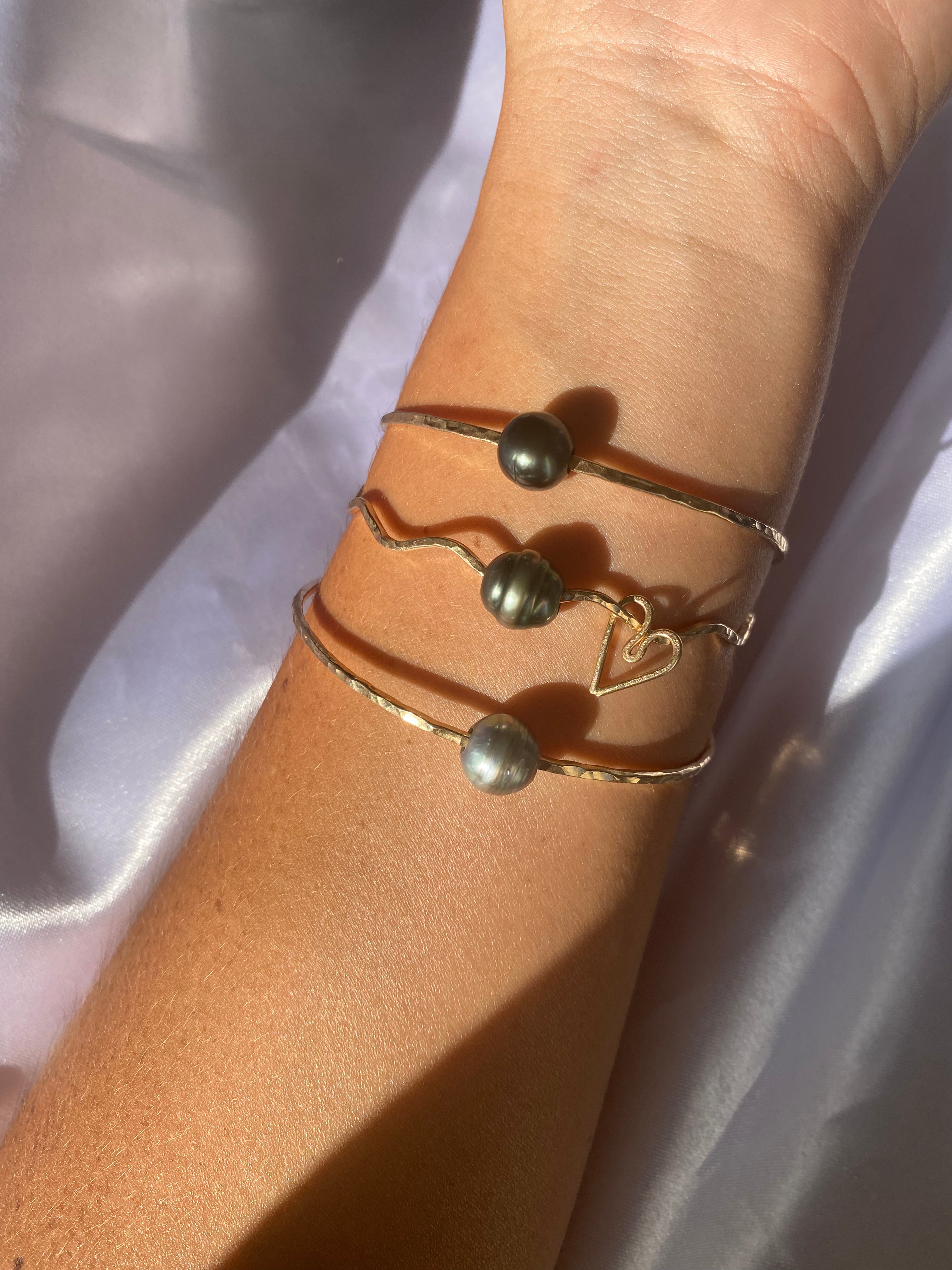 Pearl Lovers Bangle Set