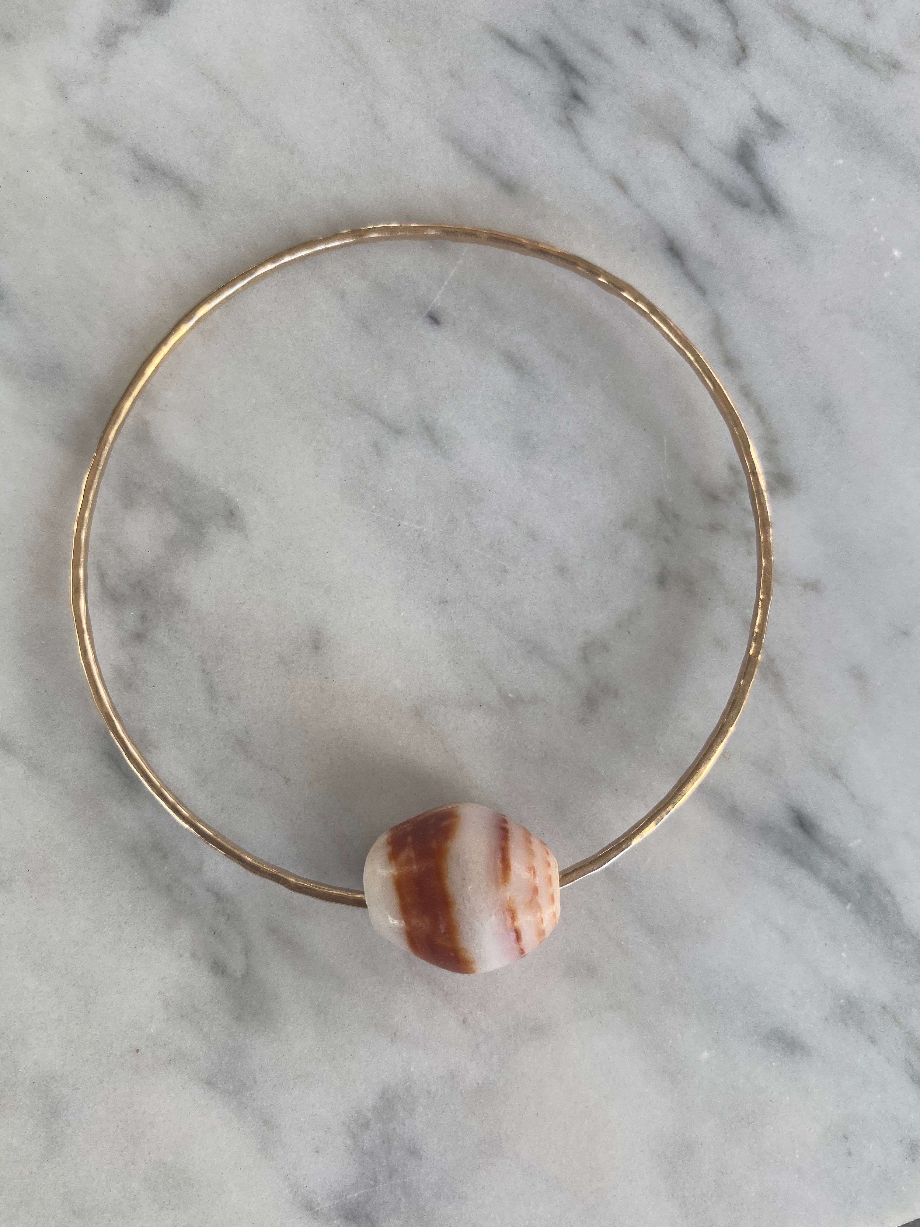 Size 8 Shell Bangle