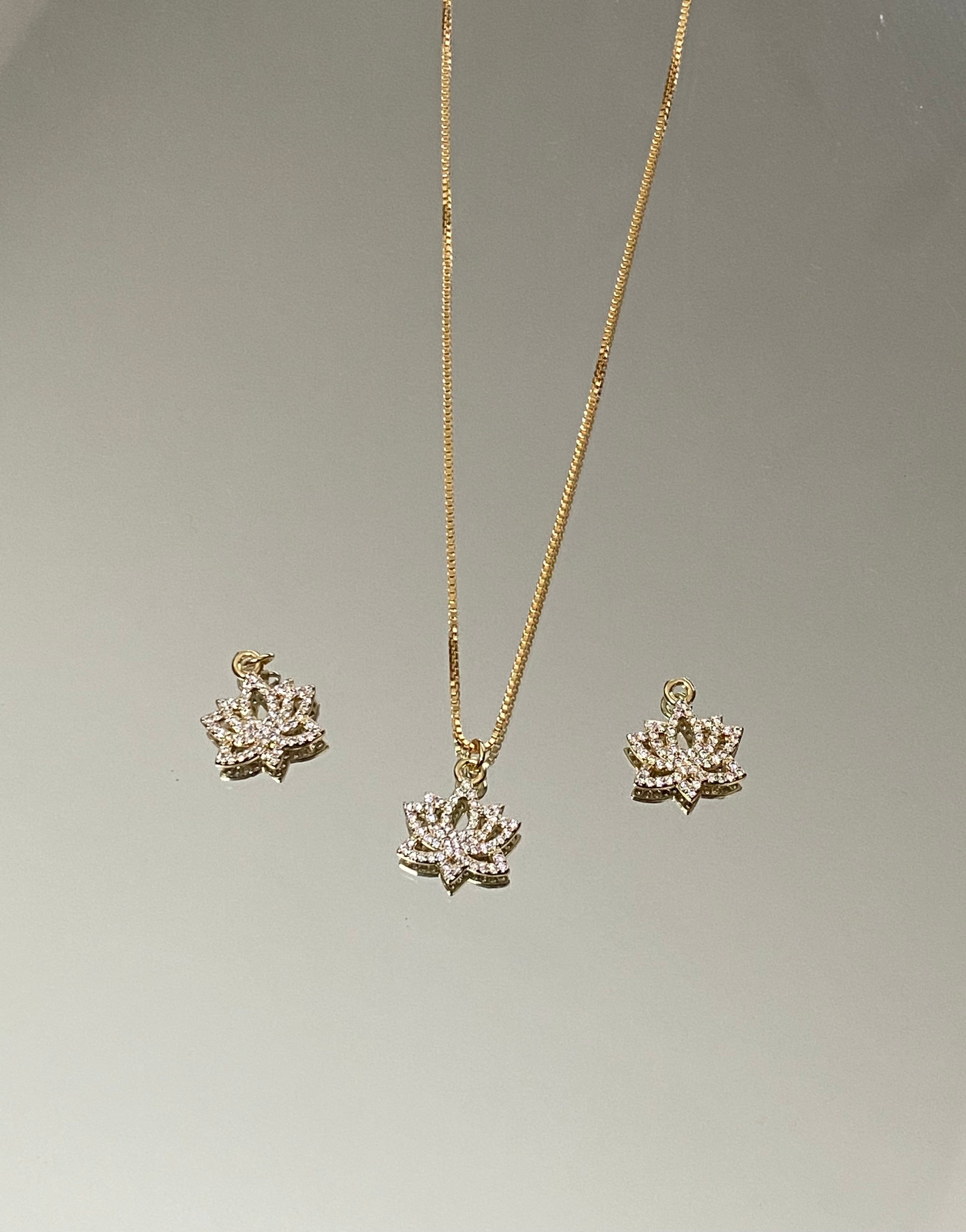 LOTUS FLOWER BOMB NECKLACE